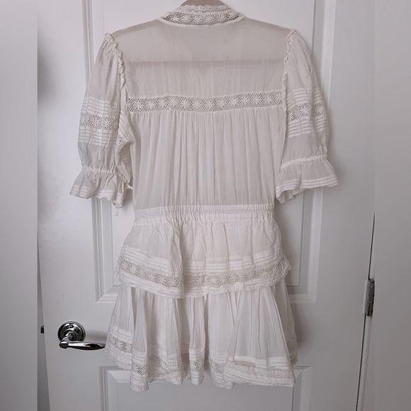 Aritzia White Lace Mini Dress - Picture 6 of 9
